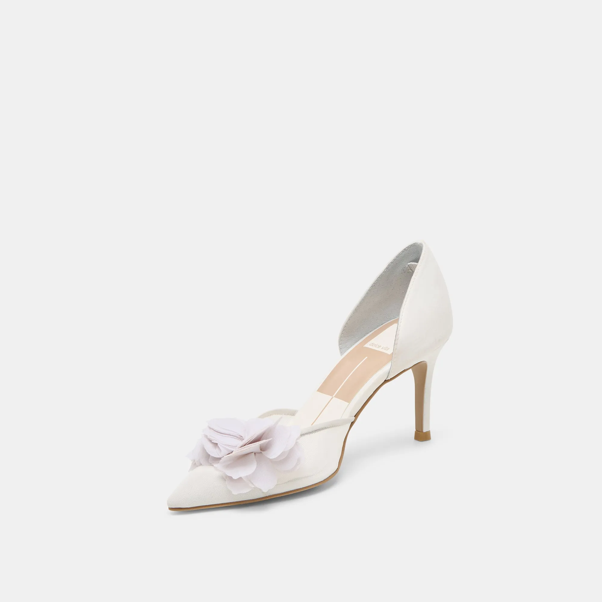 EVELIN HEELS WHITE MESH sold by Dolce Vita product image thumbnail 4