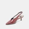 ALENNA HEELS OXBLOOD CRINKLE PATENT sold by Dolce Vita
