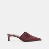 LEXY HEELS BERRY CALF HAIR sold by Dolce Vita