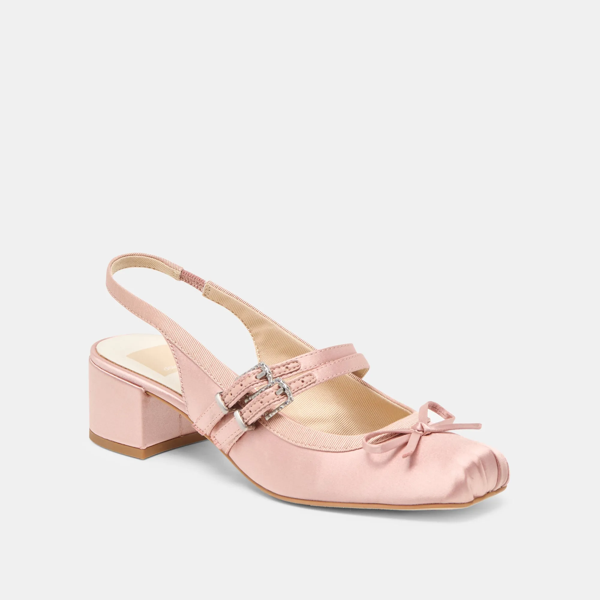 LORIS HEELS BLUSH SATIN sold by Dolce Vita product image thumbnail 2