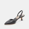 CORSA HEELS BLACK LEATHER - re:vita sold by Dolce Vita