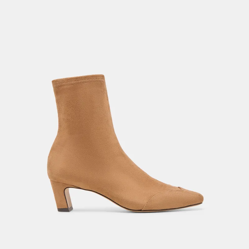 ANIKA BOOTS LT BROWN STELLA SUEDE sold by Dolce Vita