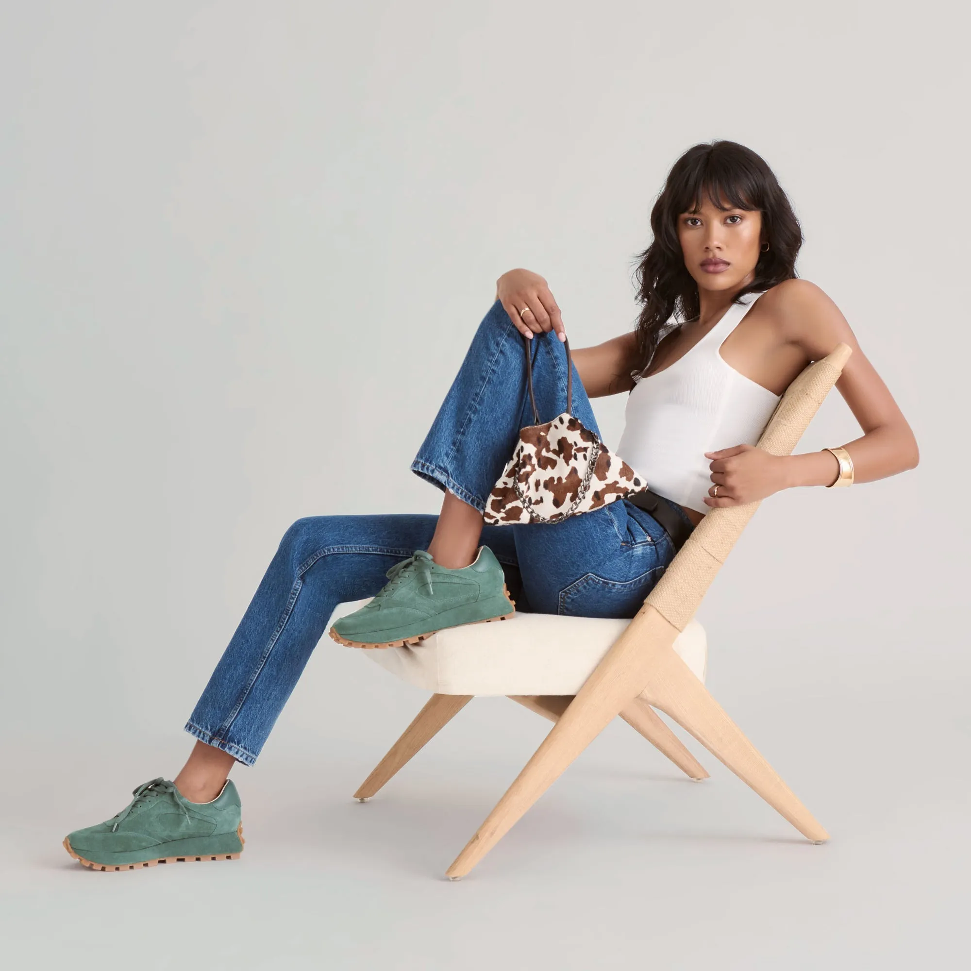 JAGGER SHOULDER BAG COCOA CALF HAIR sold by Dolce Vita product image thumbnail 3