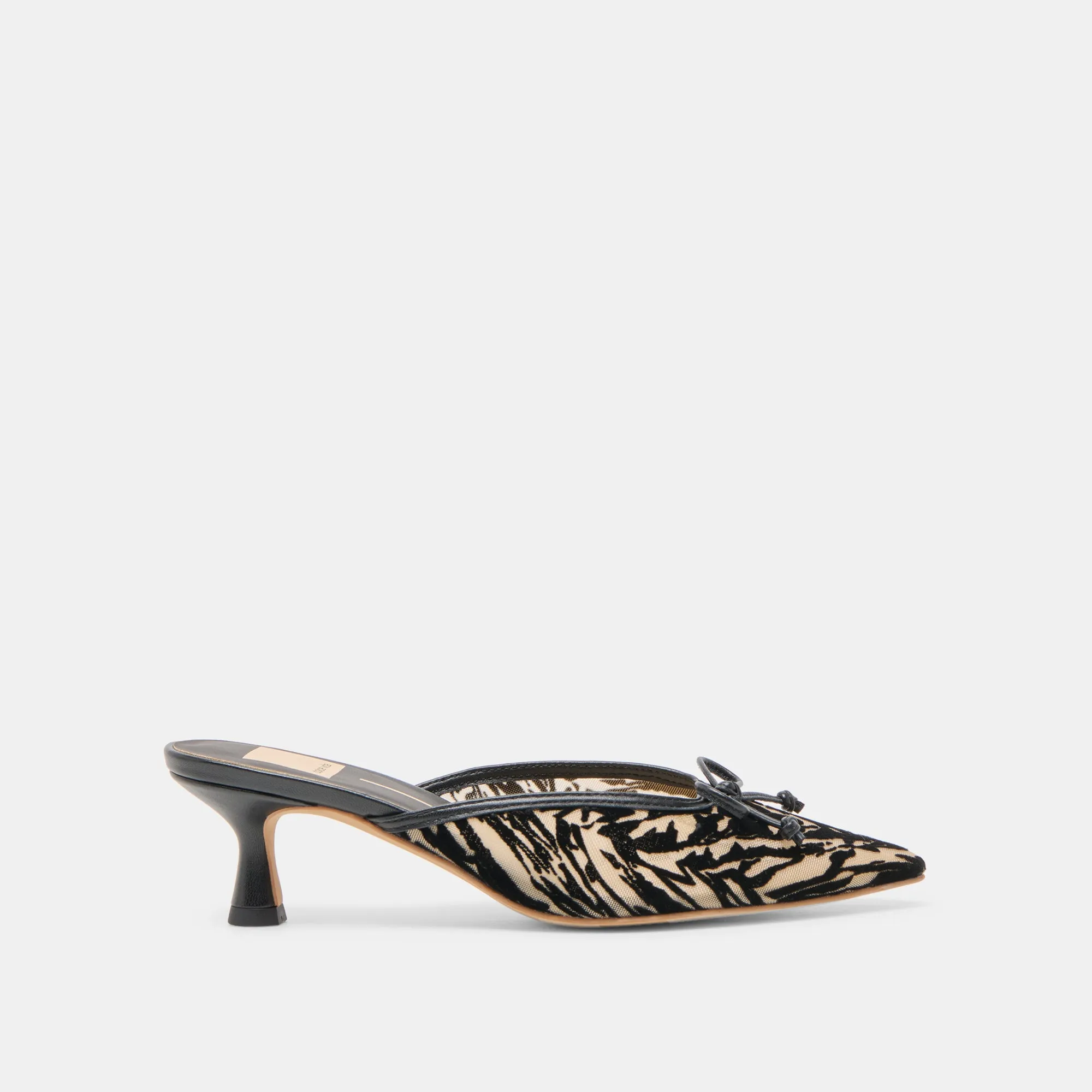 CLEO HEELS ZEBRA VELVET MESH sold by Dolce Vita