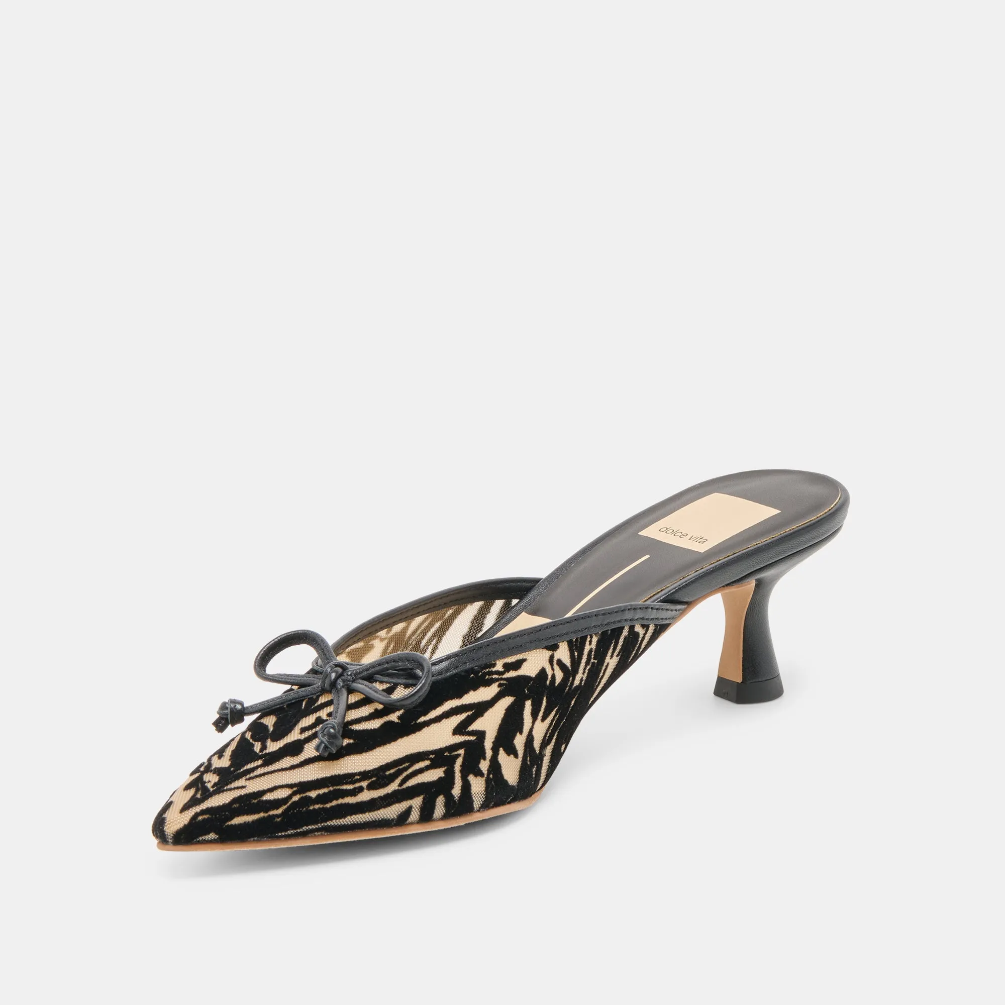 CLEO HEELS ZEBRA VELVET MESH sold by Dolce Vita product image thumbnail 4