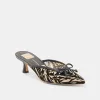 CLEO HEELS ZEBRA VELVET MESH sold by Dolce Vita