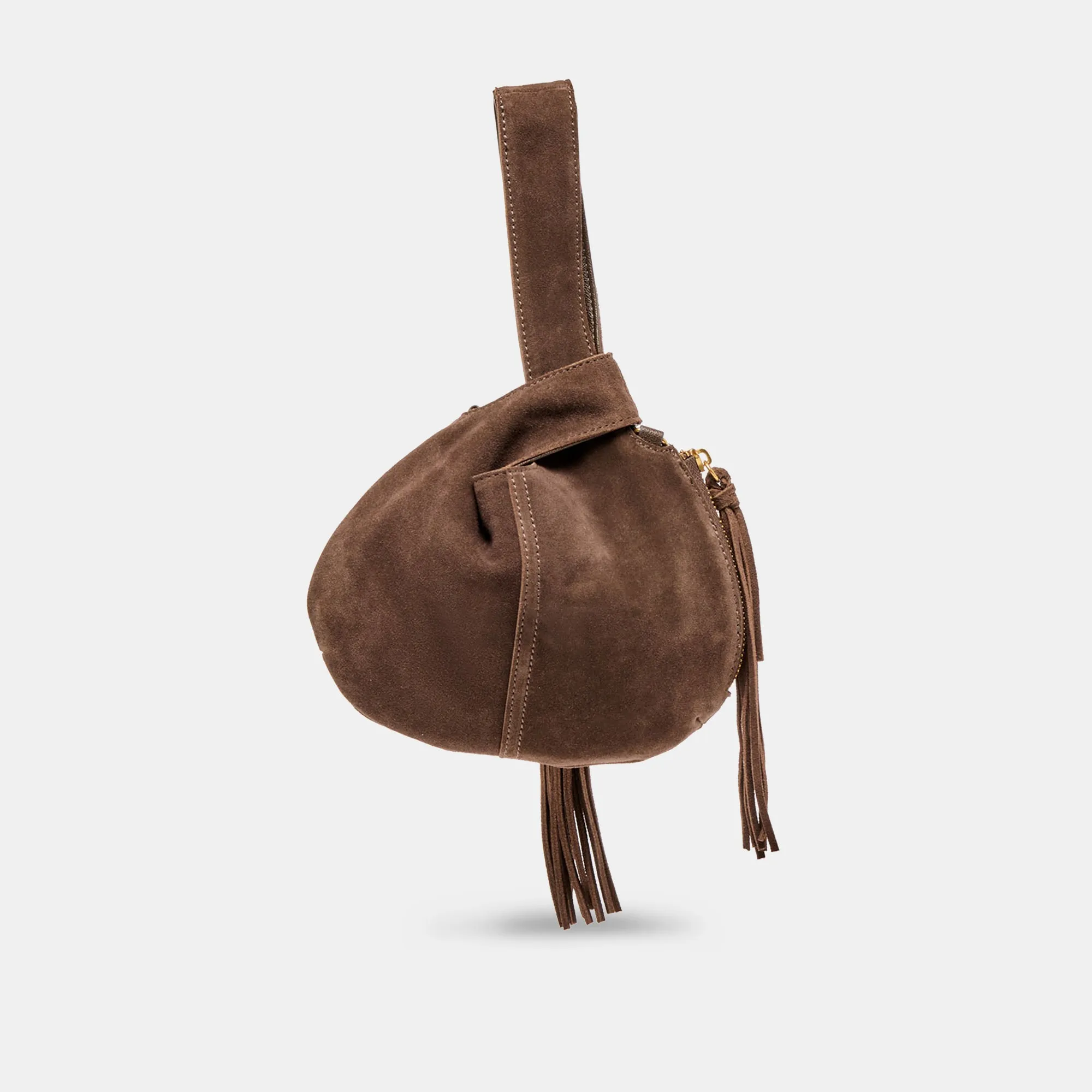 ZURY HANDBAG ESPRESSO SUEDE sold by Dolce Vita product image thumbnail 2