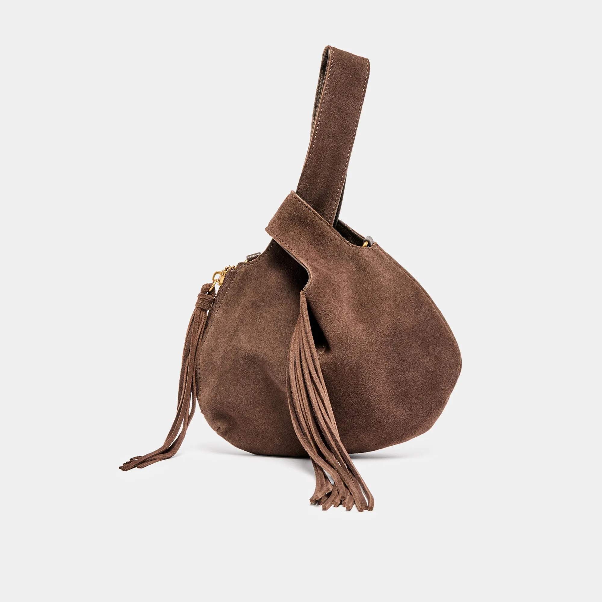 ZURY HANDBAG ESPRESSO SUEDE sold by Dolce Vita product image thumbnail 3