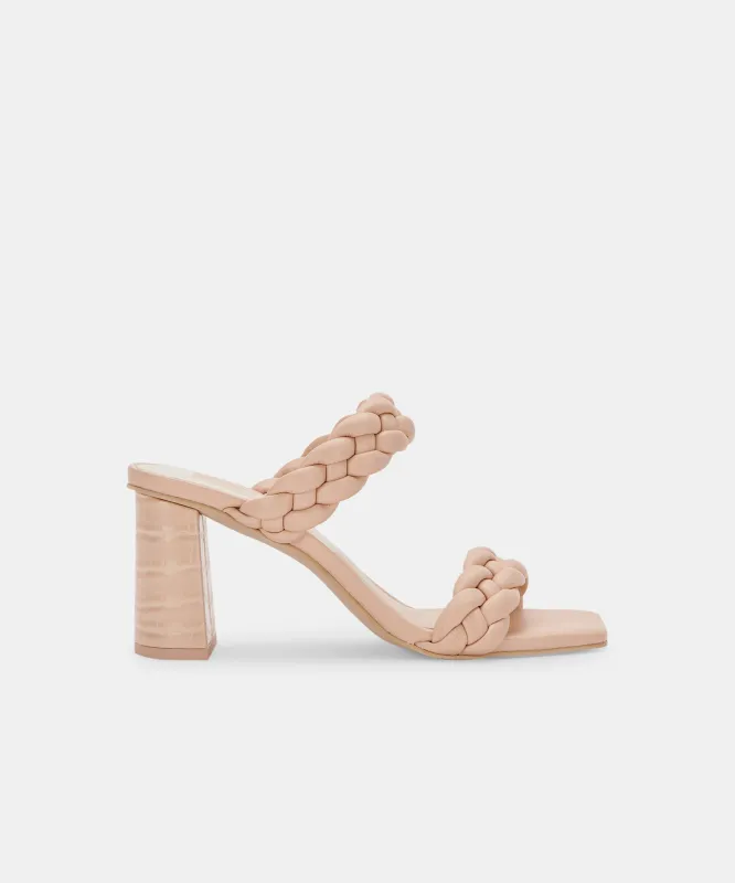 PAILY HEELS CREAM STELLA - re:vita sold by Dolce Vita