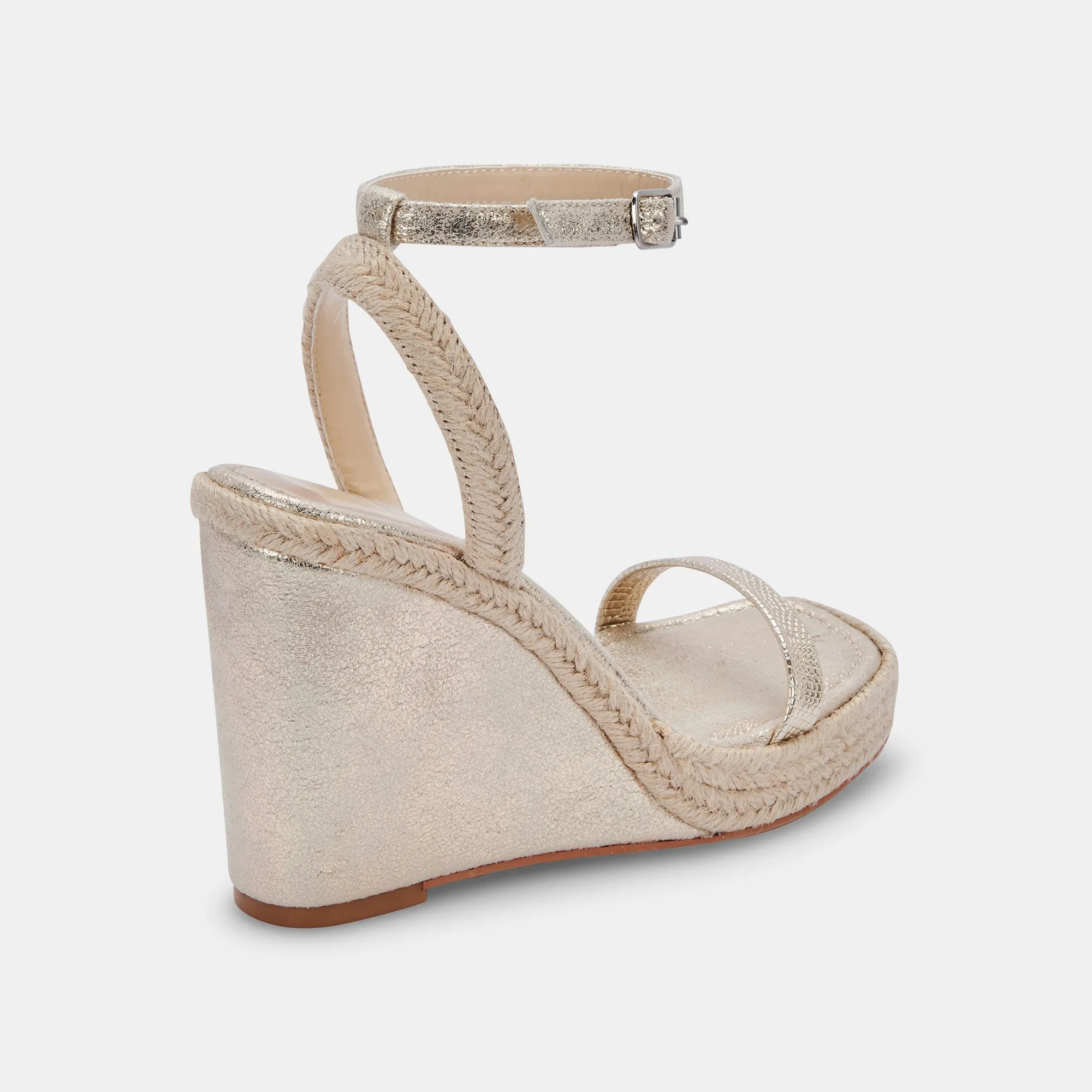 AURORA HEELS LIGHT GOLD METALLIC STELLA - re:vita sold by Dolce Vita product image thumbnail 4