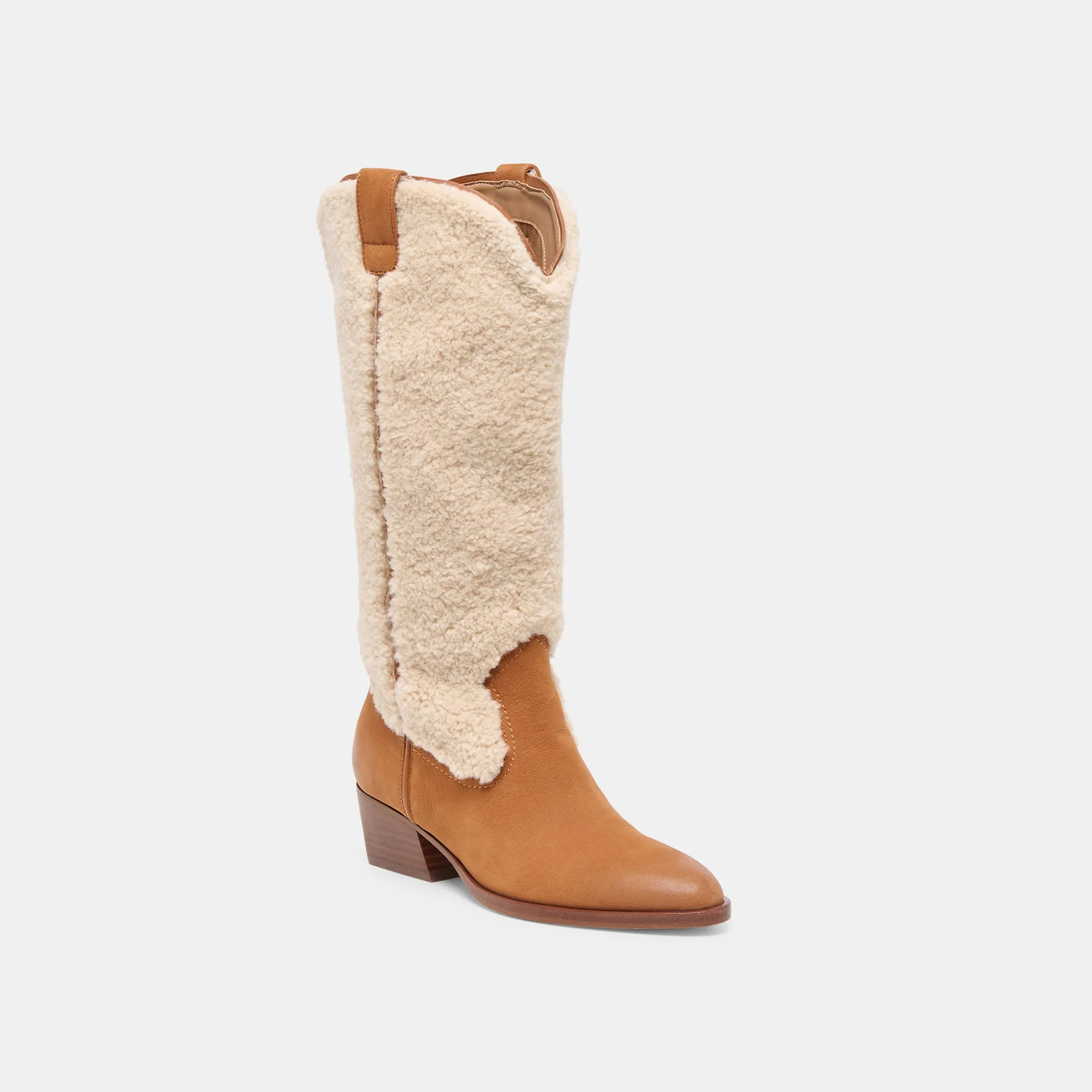 MYKEL PLUSH BOOTS CARAMEL NUBUCK sold by Dolce Vita product image thumbnail 2