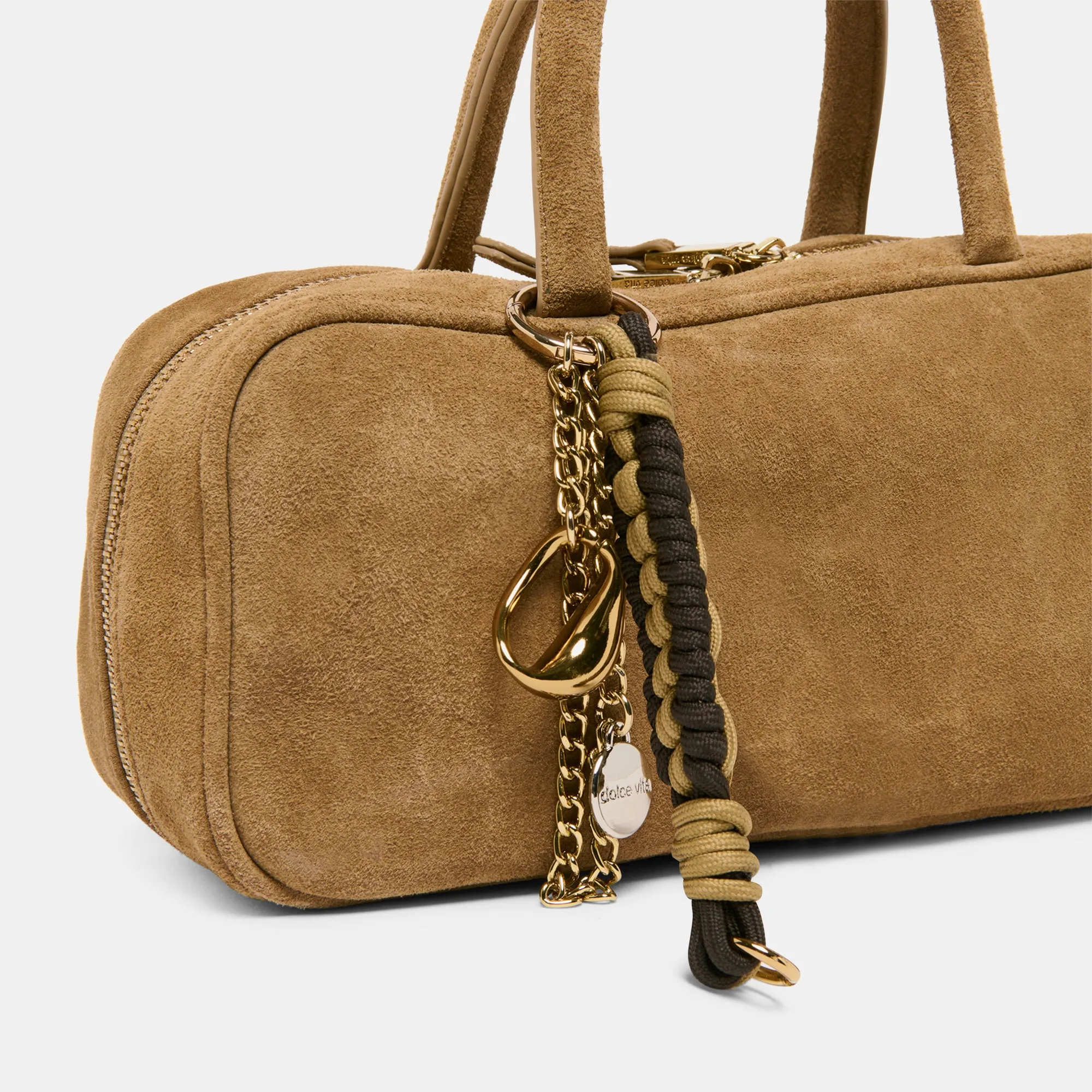 SANTINA HANDBAG TAUPE SUEDE sold by Dolce Vita product image thumbnail 3