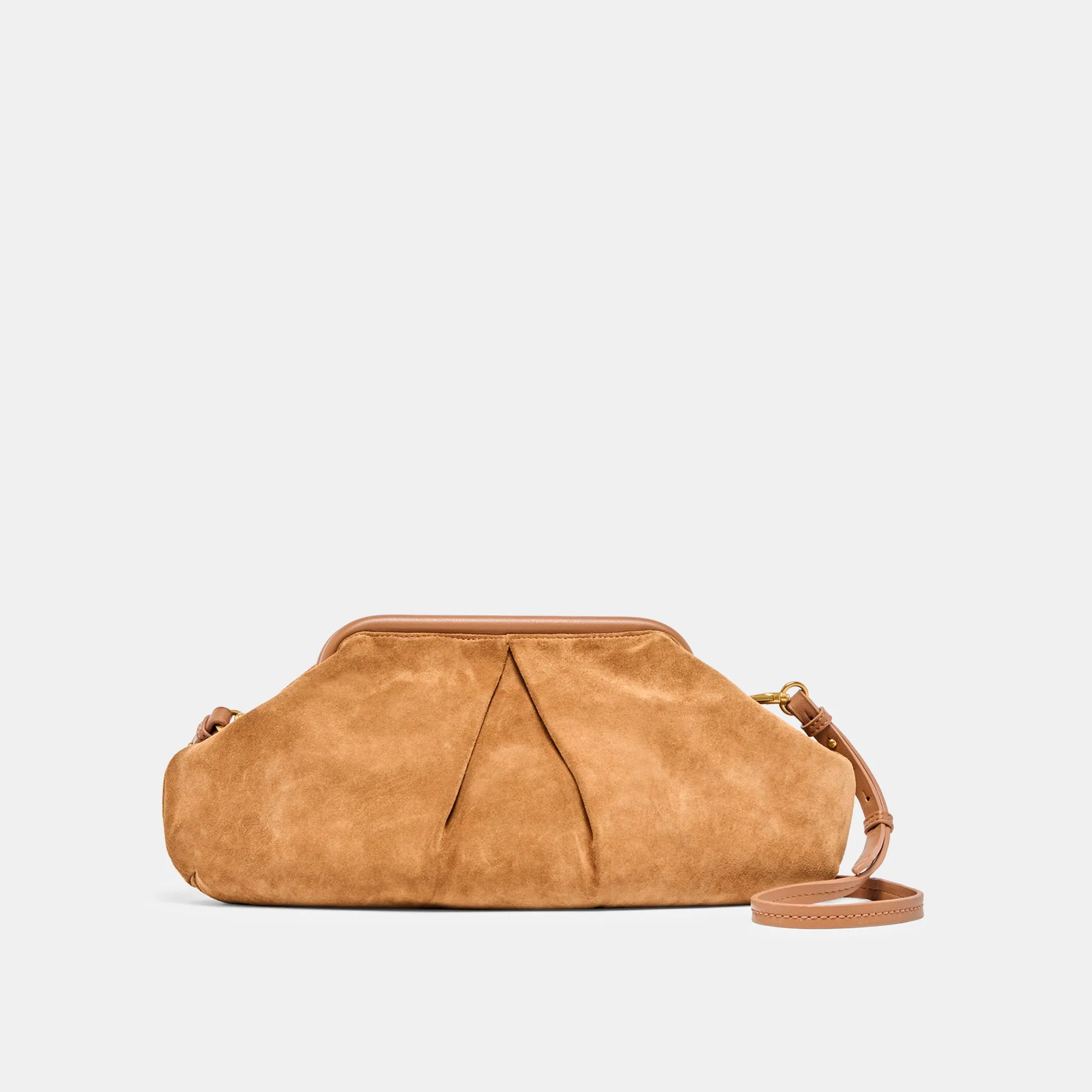 SAHARA CLUTCH COGNAC SUEDE sold by Dolce Vita product image thumbnail 2