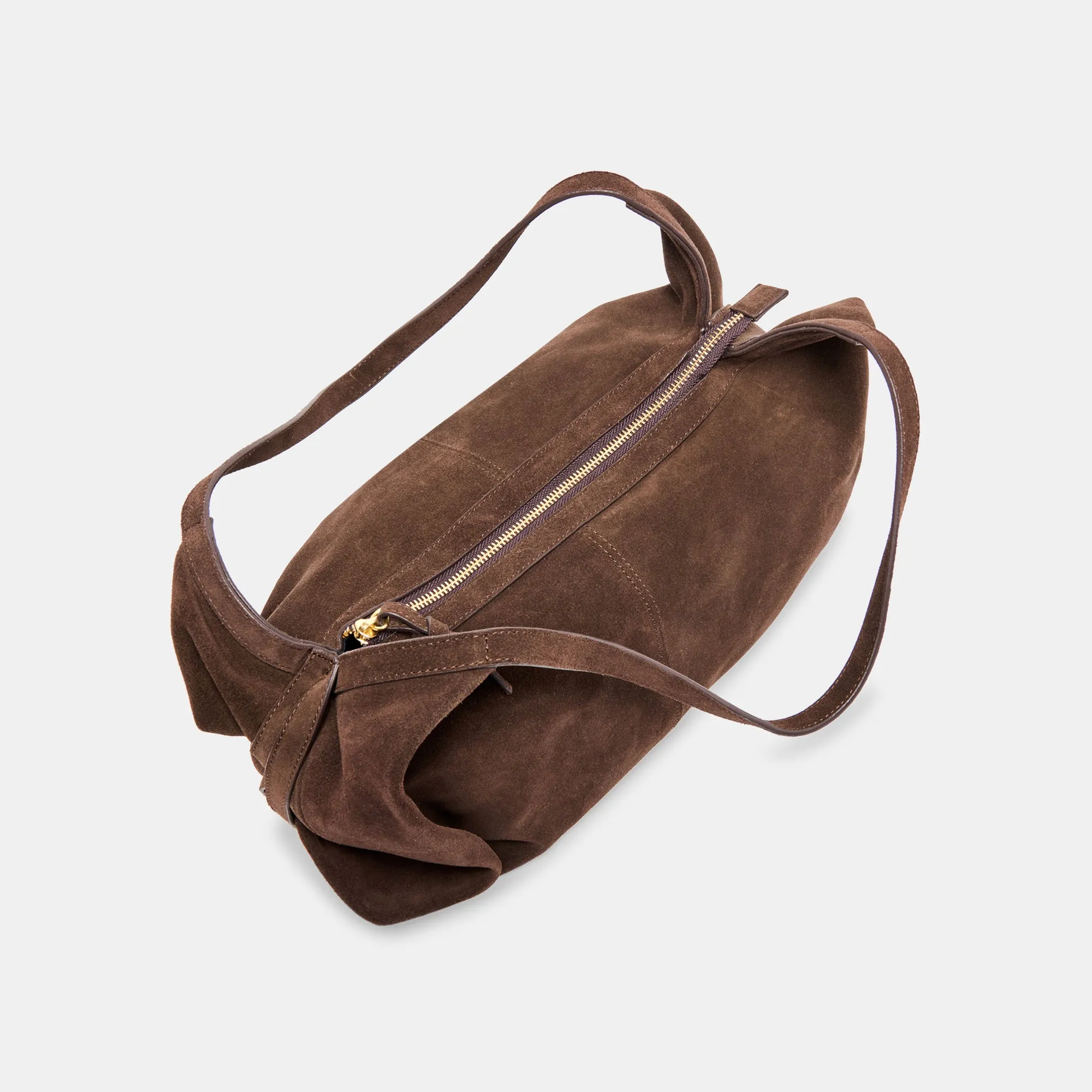 BILLY SHOULDER BAG CHOCOLATE SUEDE sold by Dolce Vita product image thumbnail 3
