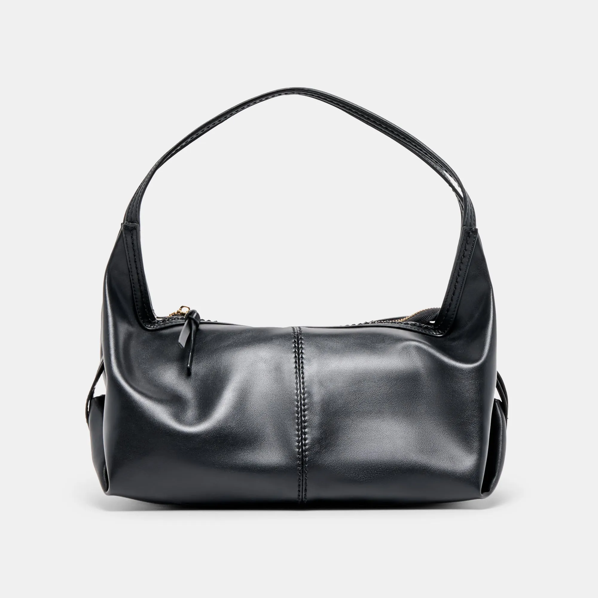 BILLY SHOULDER BAG BLACK LEATHER sold by Dolce Vita