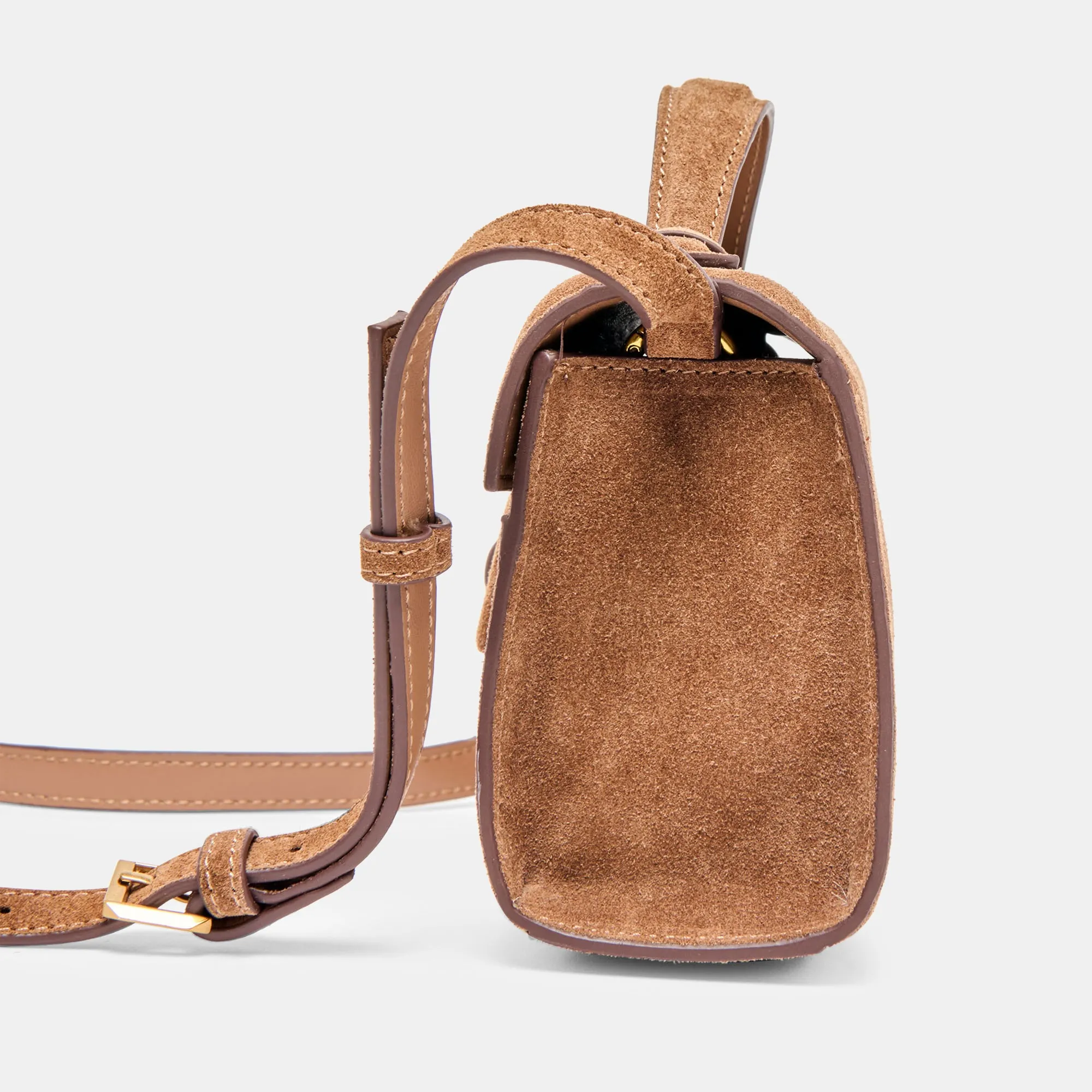 CHRIS CROSSBODY CAMEL SUEDE sold by Dolce Vita product image thumbnail 5