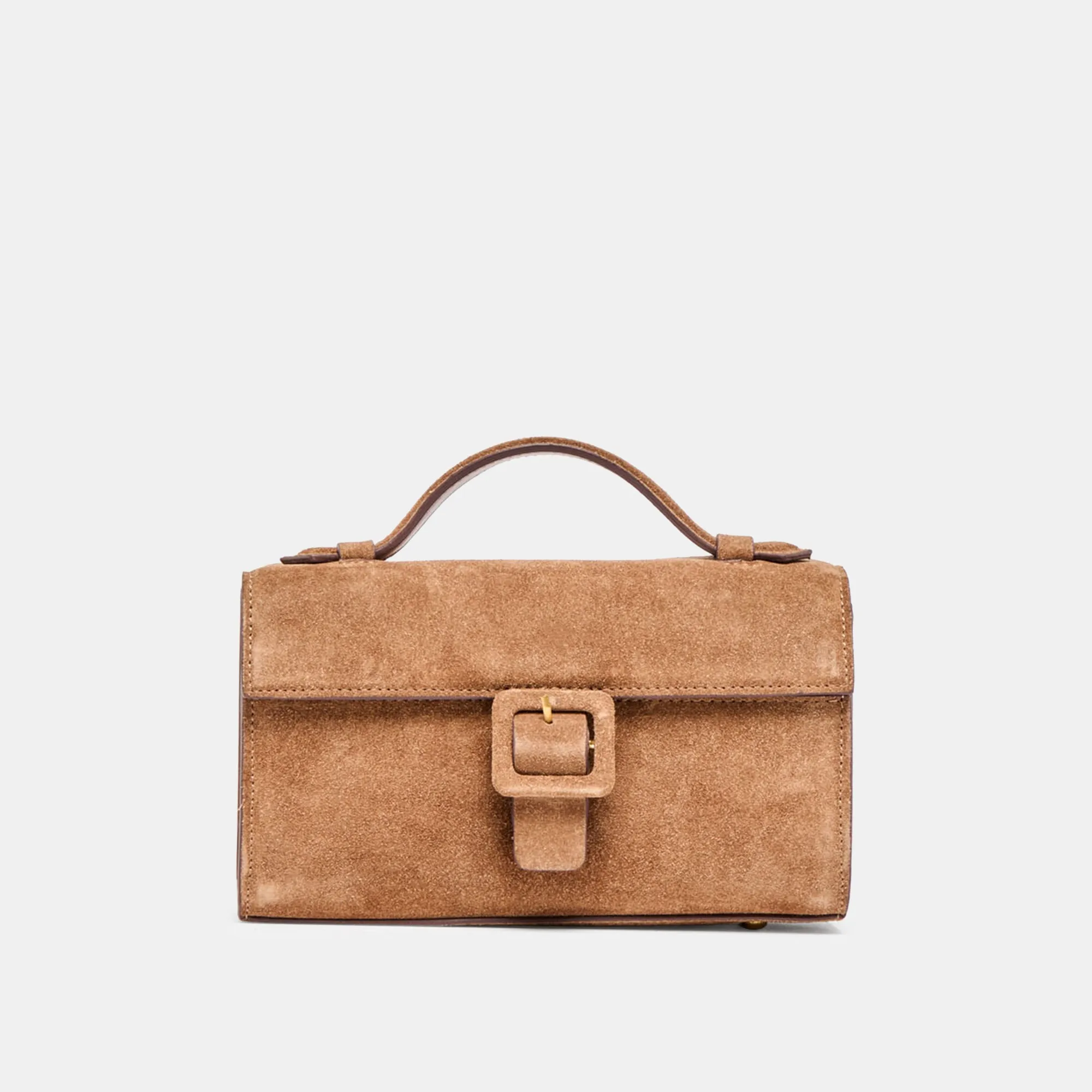 CHRIS CROSSBODY CAMEL SUEDE sold by Dolce Vita product image thumbnail 2