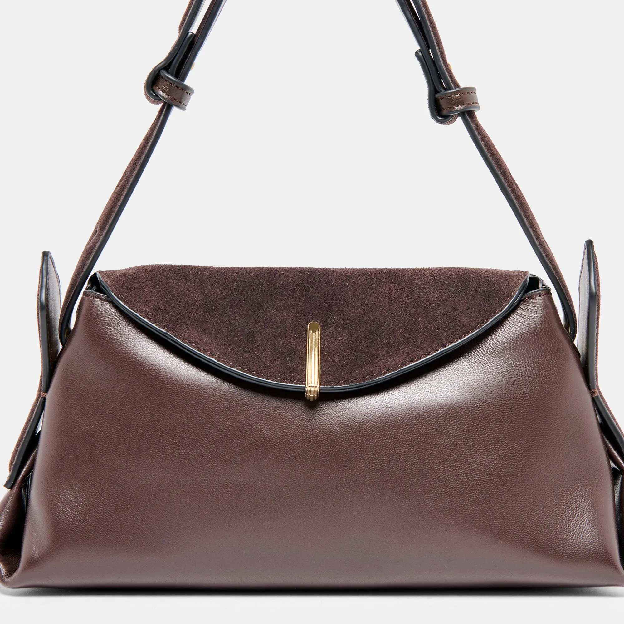 DEVYN SHOULDER BAG ESPRESSO LEATHER sold by Dolce Vita product image thumbnail 3