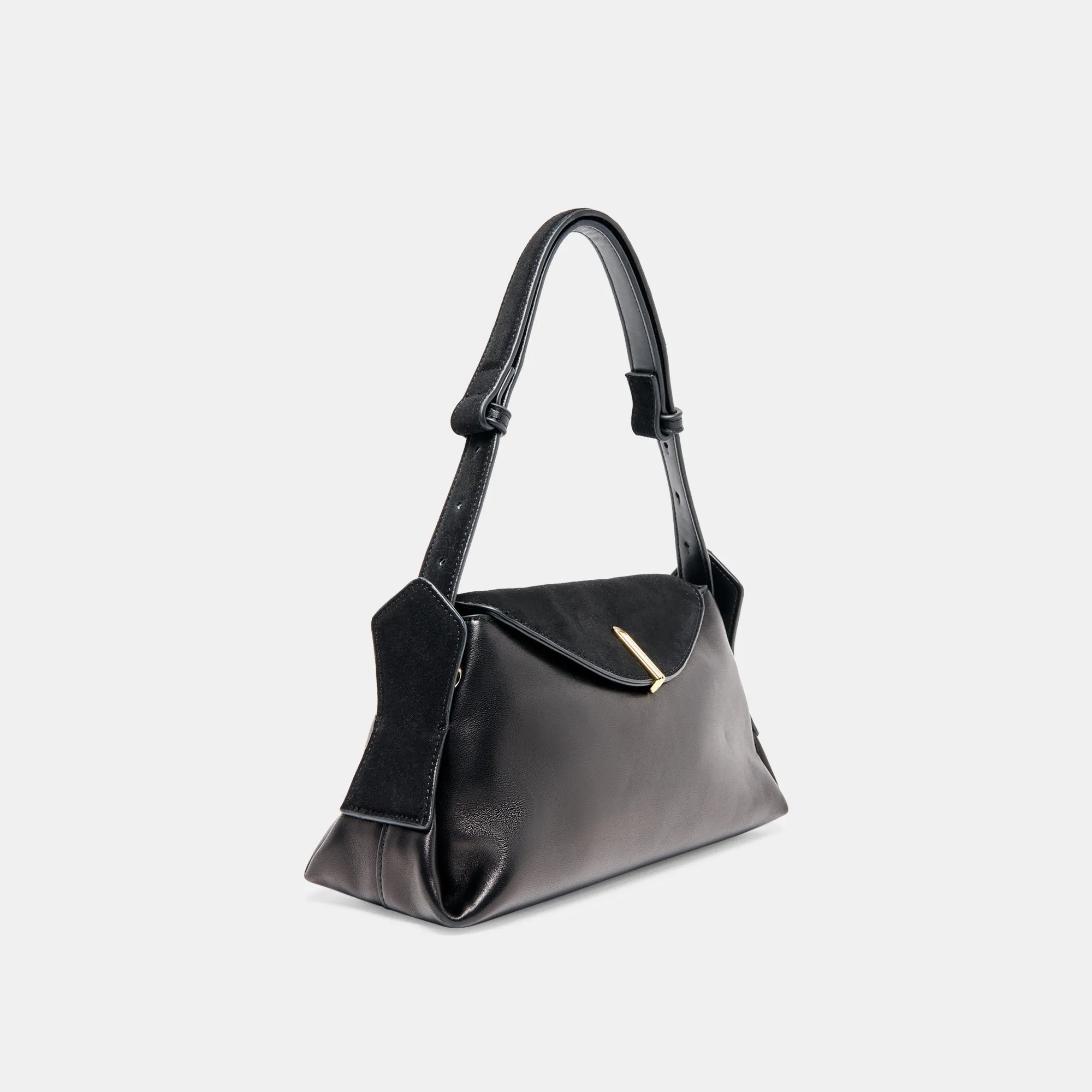 DEVYN SHOULDER BAG BLACK LEATHER sold by Dolce Vita product image thumbnail 4