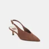 ALENNA HEELS DK BROWN SUEDE sold by Dolce Vita
