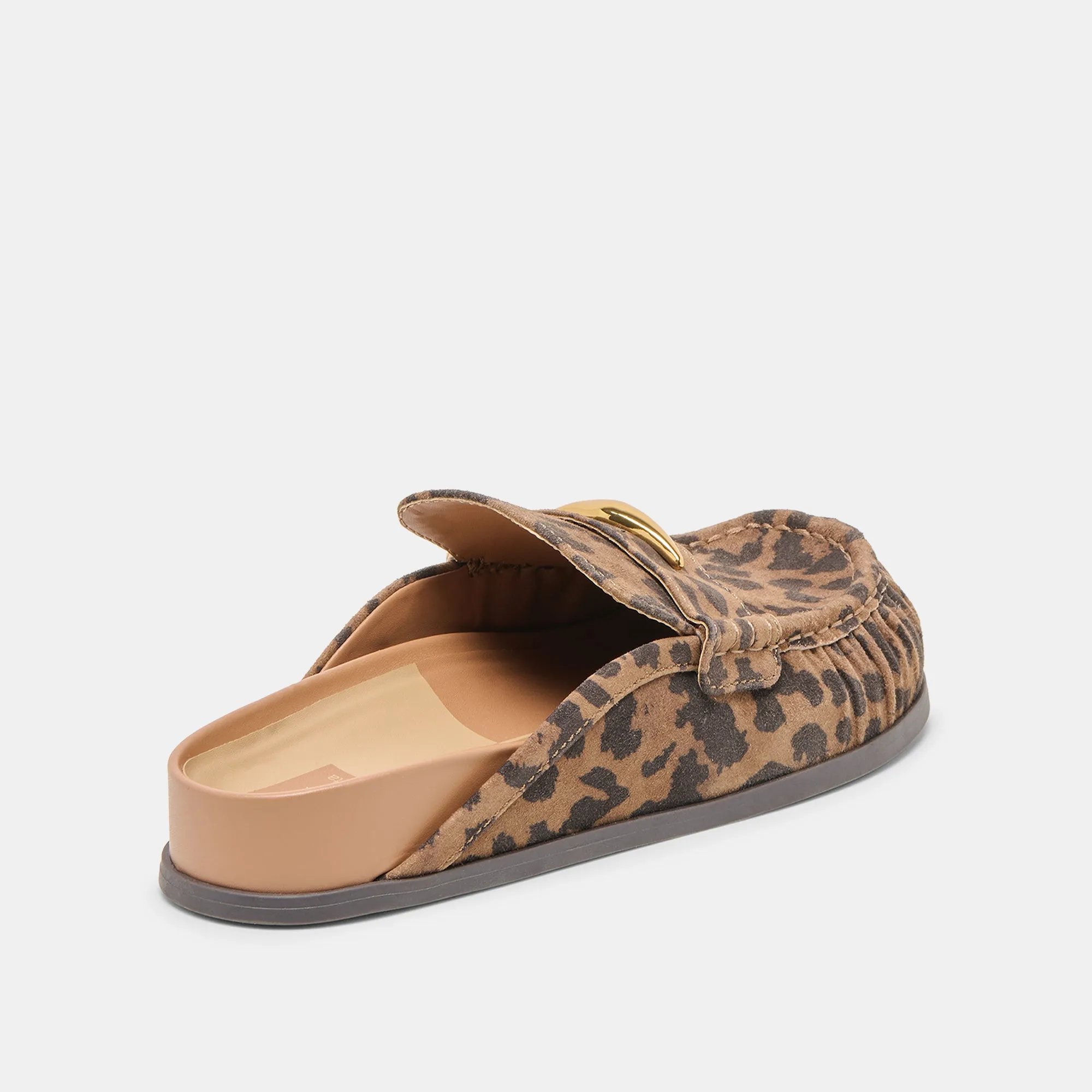 JODERO FLATS BROWN LEOPARD PRINTED SUEDE sold by Dolce Vita product image thumbnail 3