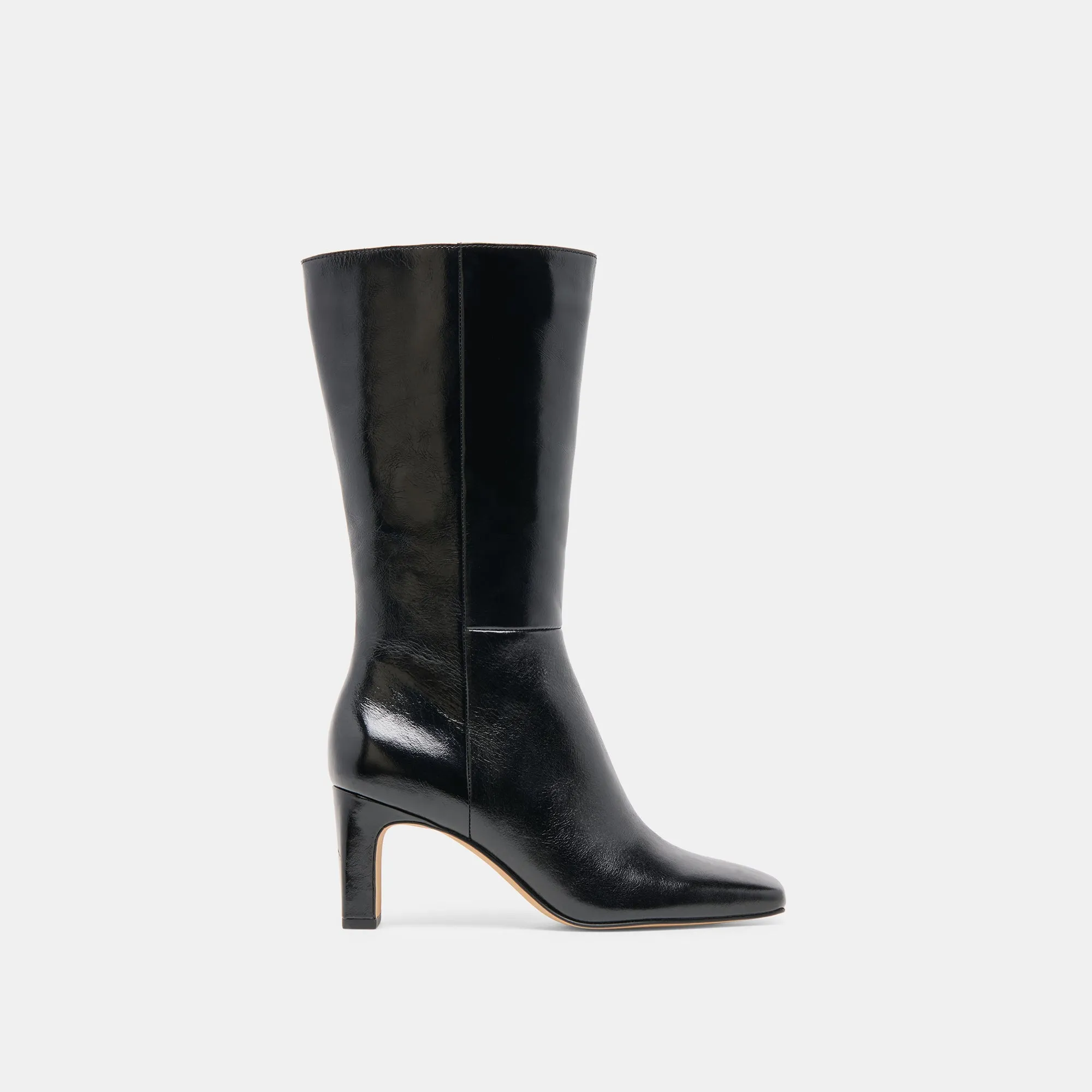 RIGGS BOOTS BLACK LEATHER sold by Dolce Vita