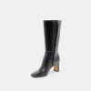 RIGGS BOOTS BLACK LEATHER sold by Dolce Vita