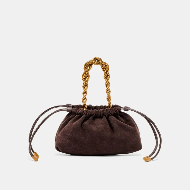 CLEO CROSSBODY ESPRESSO SUEDE sold by Dolce Vita