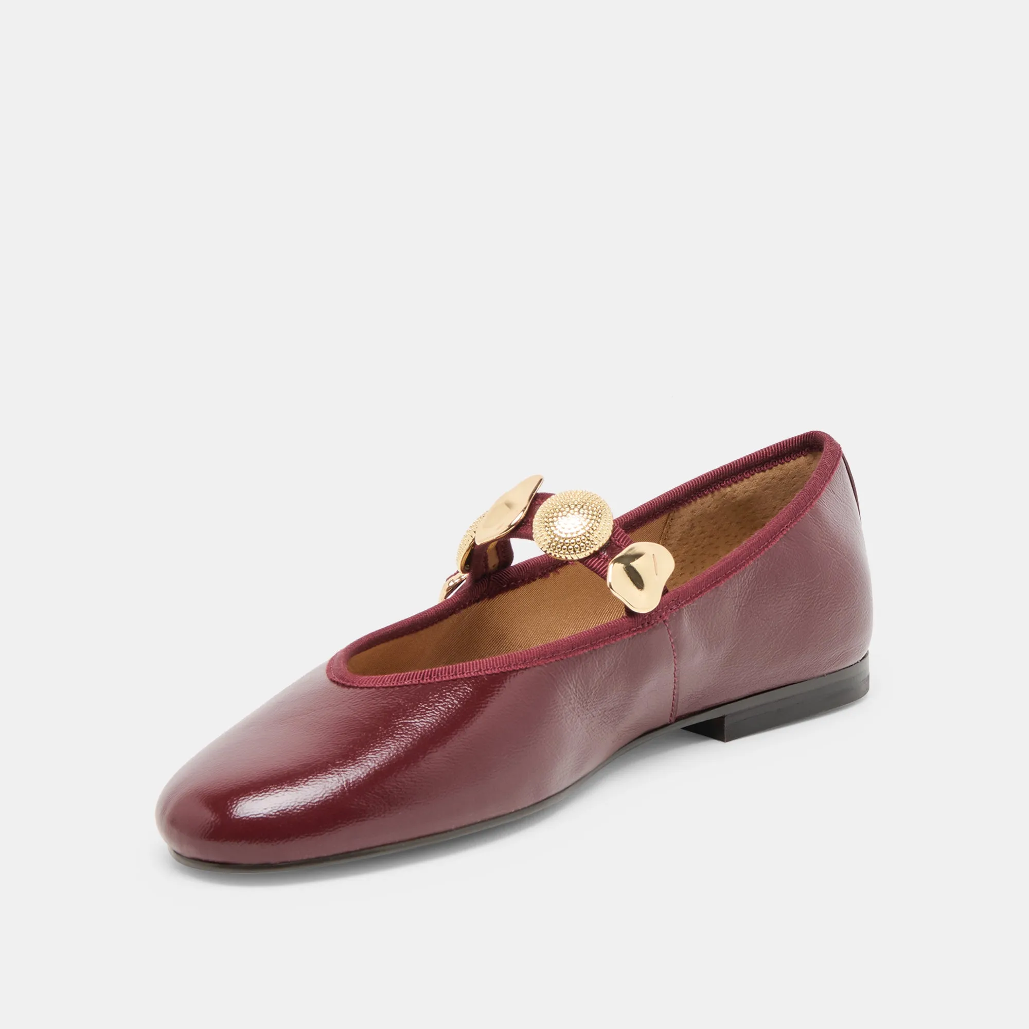RELAN BALLET FLATS OXBLOOD LEATHER sold by Dolce Vita product image thumbnail 4