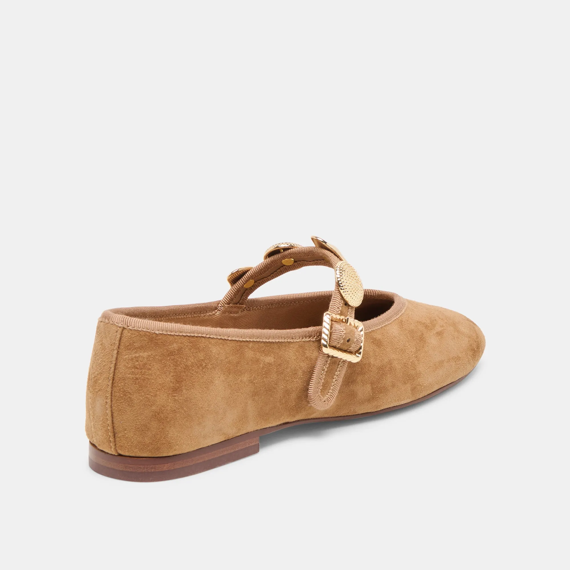RELAN BALLET FLATS LT BROWN SUEDE sold by Dolce Vita product image thumbnail 3