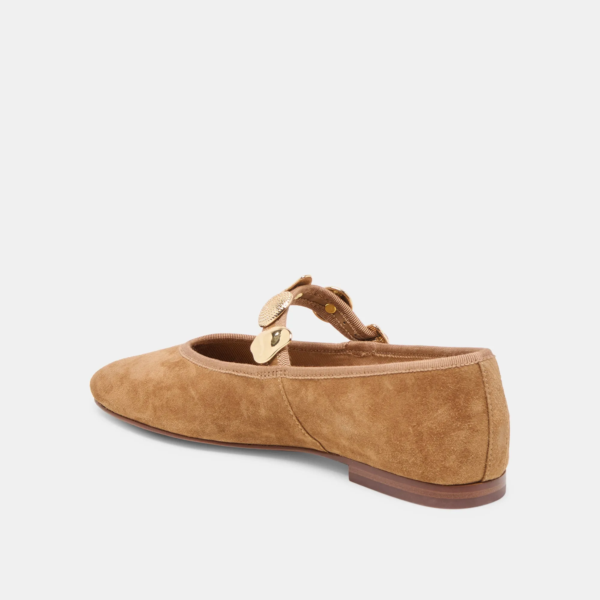 RELAN BALLET FLATS LT BROWN SUEDE sold by Dolce Vita product image thumbnail 5