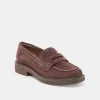 TIGGY LOAFERS MAHOGANY SUEDE sold by Dolce Vita