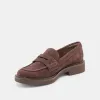TIGGY LOAFERS MAHOGANY SUEDE sold by Dolce Vita