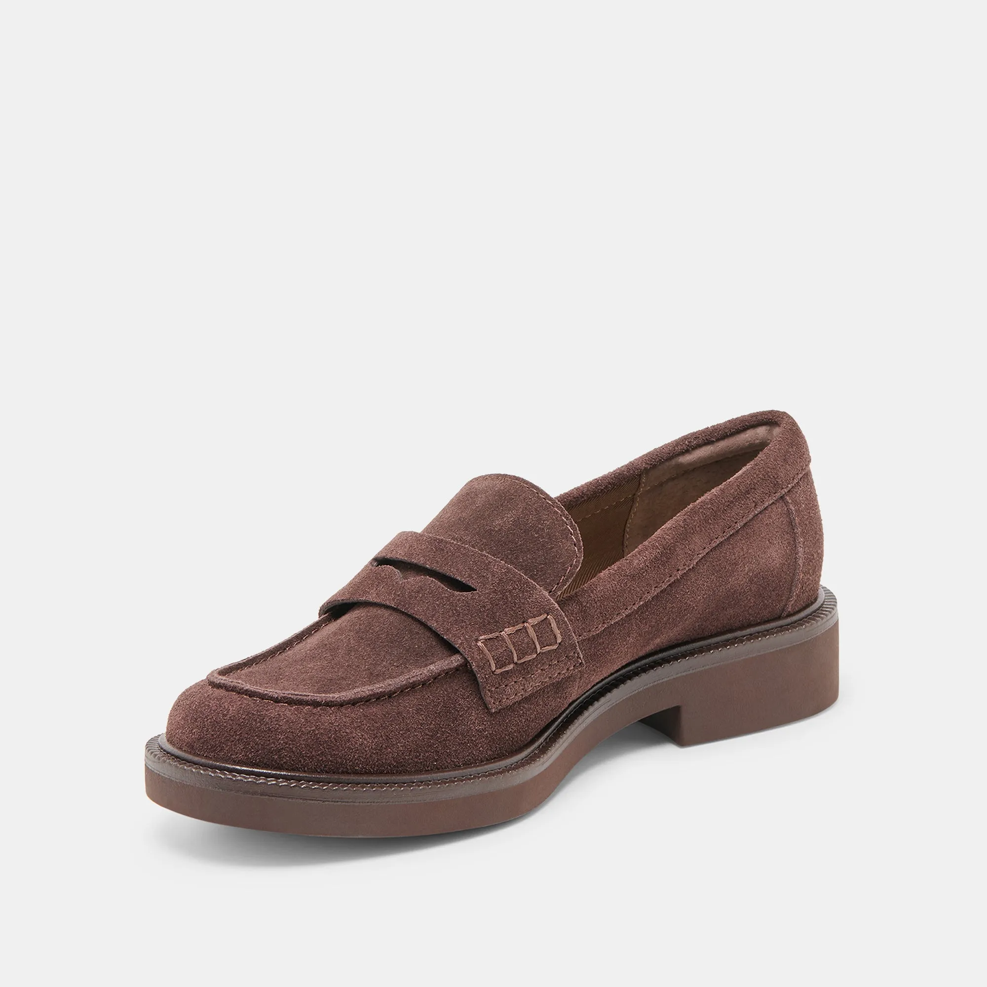 TIGGY LOAFERS MAHOGANY SUEDE sold by Dolce Vita product image thumbnail 4