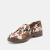 TIGGY LOAFERS COCOA TAURUS CALF HAIR sold by Dolce Vita