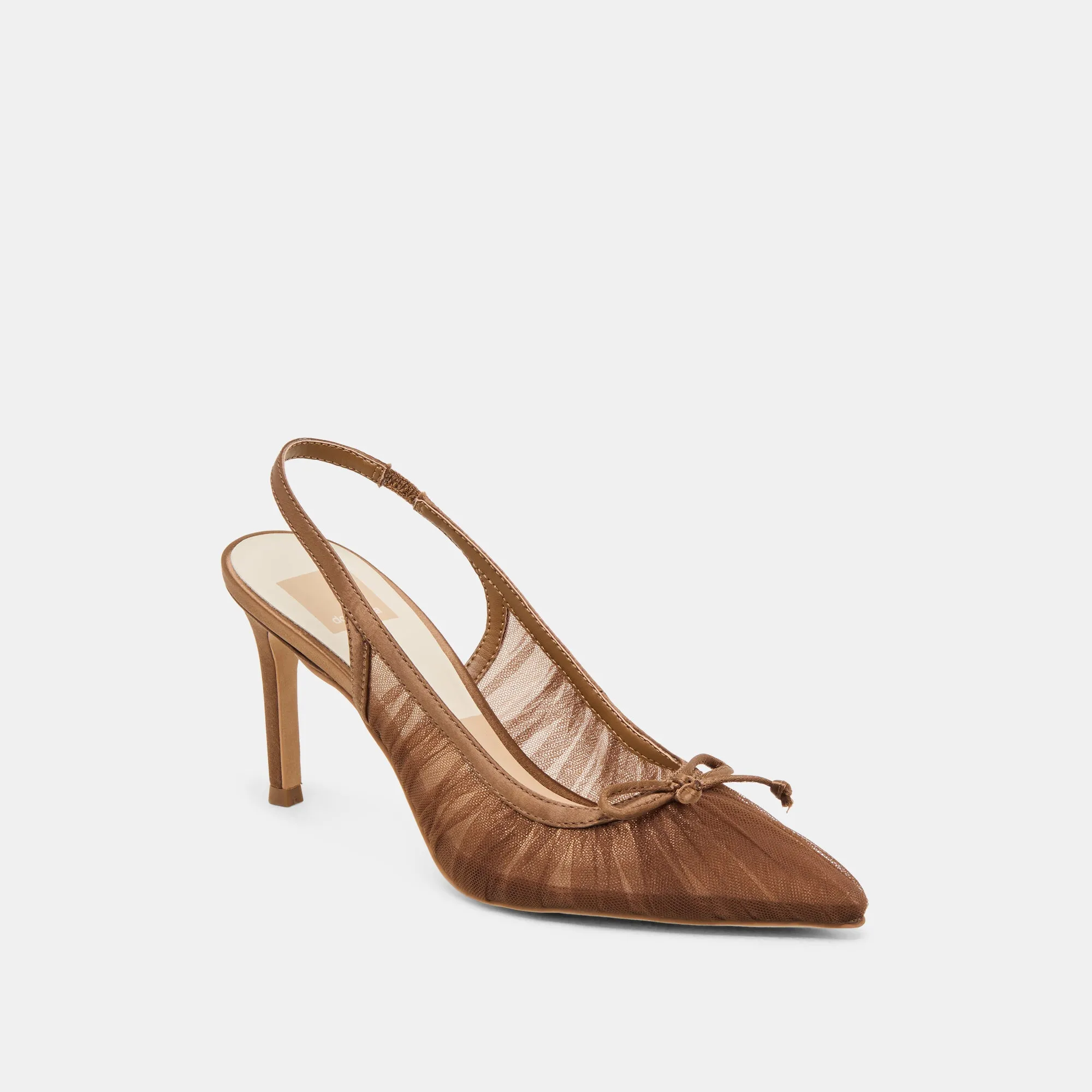 YELA HEELS MID BROWN TULLE sold by Dolce Vita product image thumbnail 2