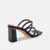 PATSI WIDE HEELS BLACK LEATHER sold by Dolce Vita
