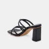 PATSI WIDE HEELS BLACK LEATHER sold by Dolce Vita