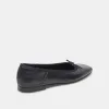 ANISA WIDE BALLET FLATS BLACK LEATHER sold by Dolce Vita