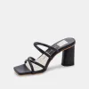 PATSI WIDE HEELS BLACK LEATHER sold by Dolce Vita