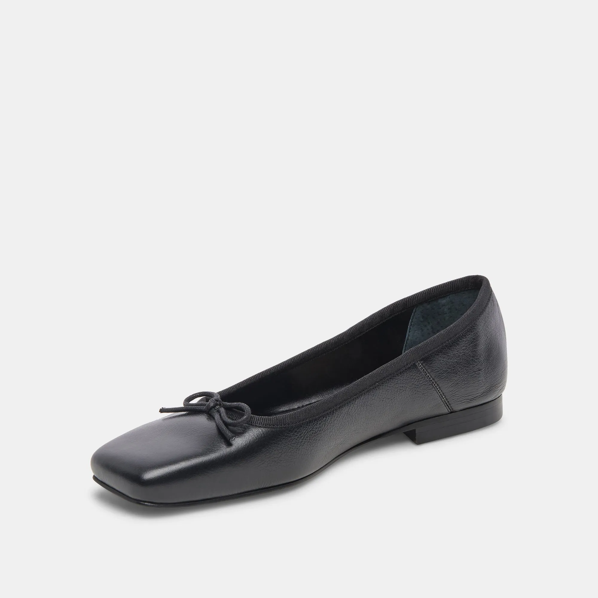 ANISA WIDE BALLET FLATS BLACK LEATHER sold by Dolce Vita product image thumbnail 4