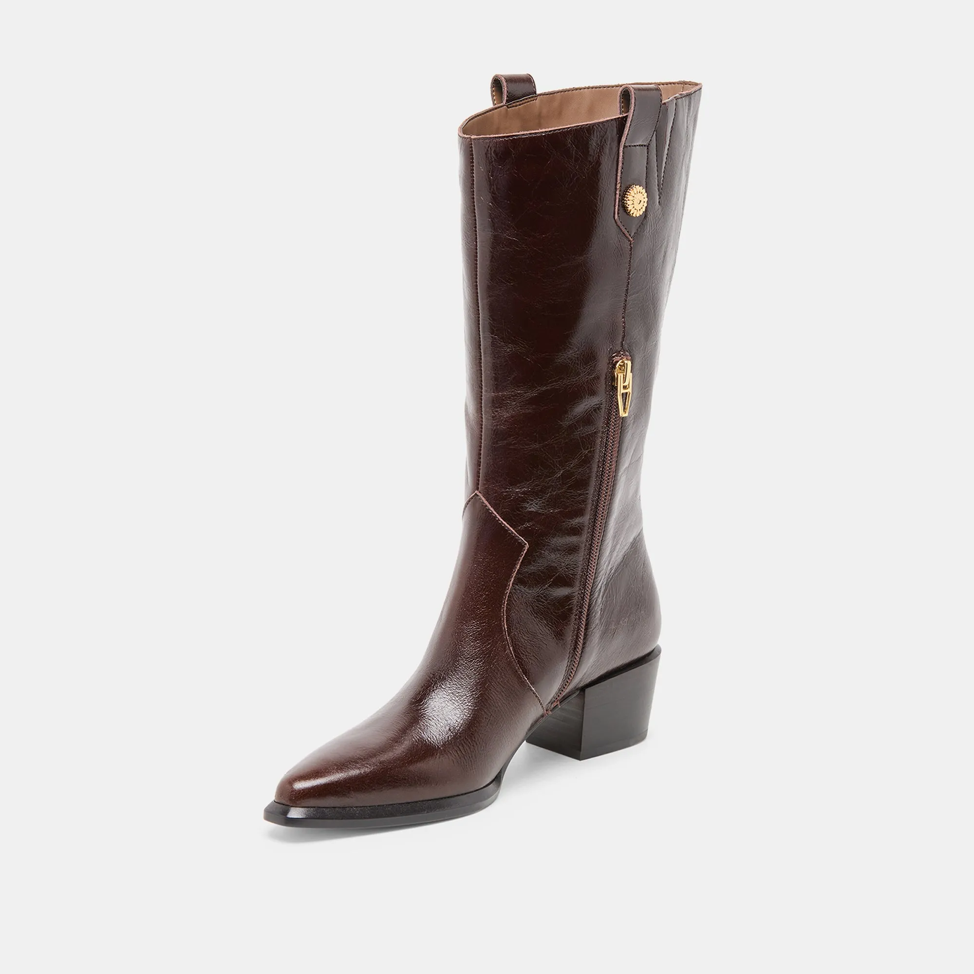 VERN BOOTS CHOCOLATE LEATHER sold by Dolce Vita product image thumbnail 4