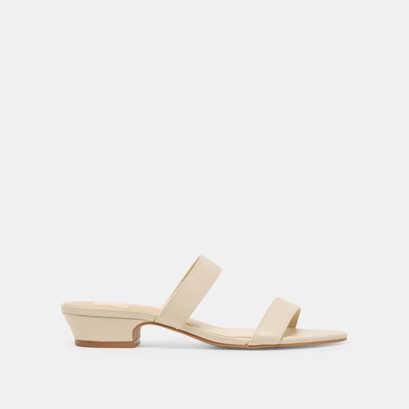 KAMILE SANDALS BONE LEATHER sold by Dolce Vita