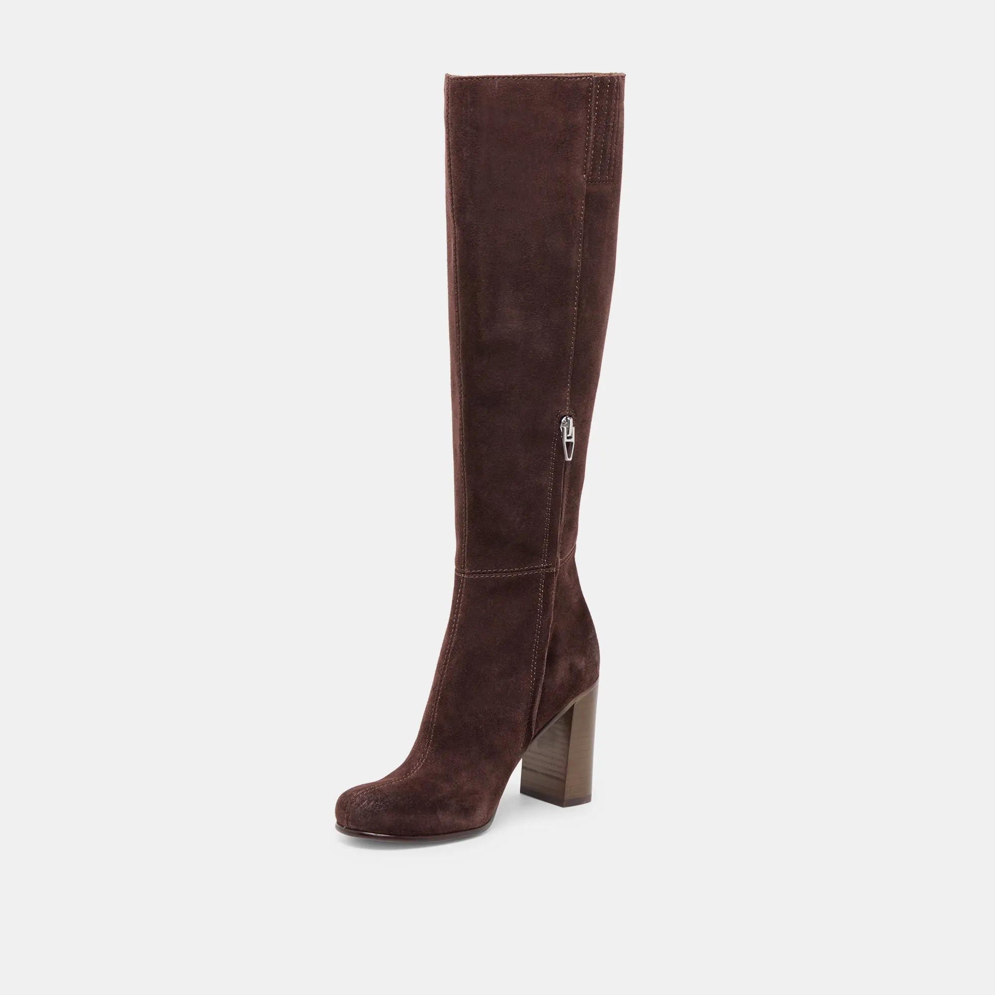 HUDSIN WIDE CALF BOOTS MAHOGANY SUEDE sold by Dolce Vita product image thumbnail 4