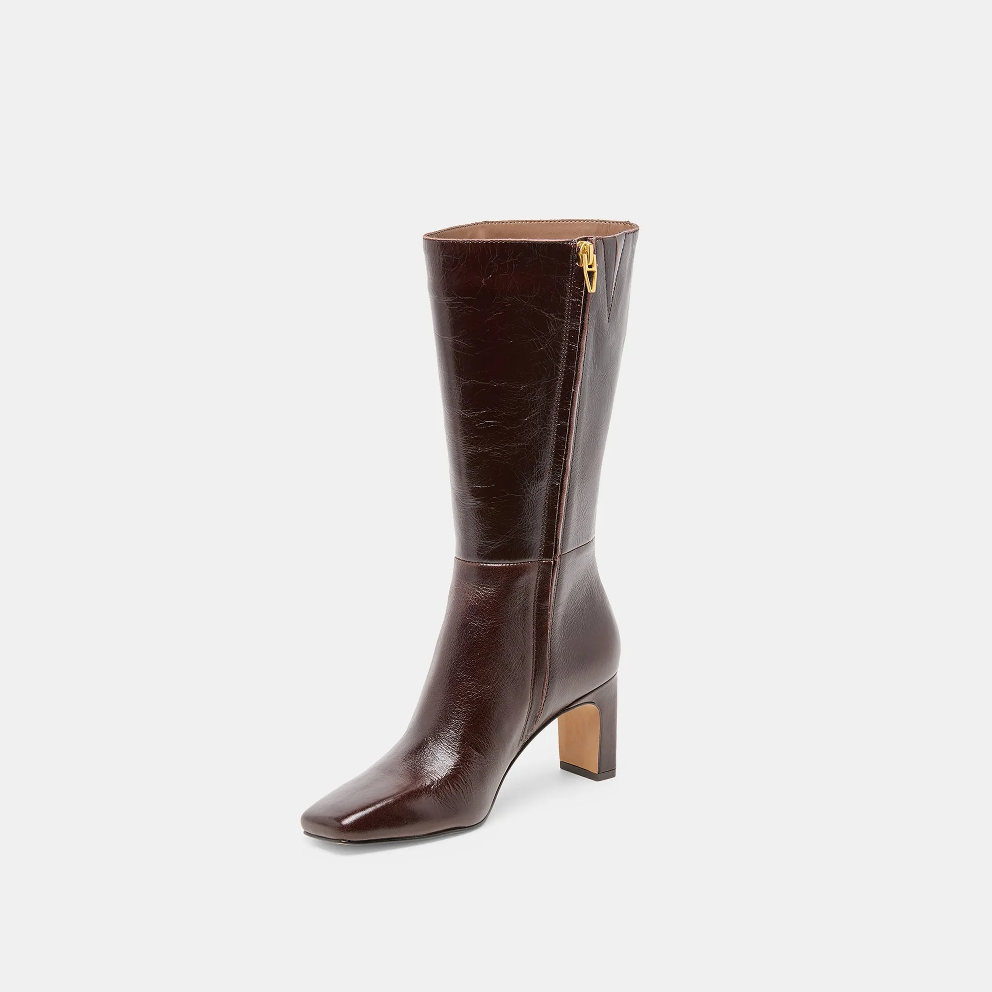 RIGGS WIDE CALF BOOTS CHOCOLATE LEATHER sold by Dolce Vita product image thumbnail 3
