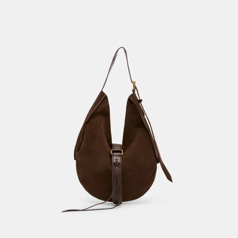 OAKLEY TOTE CHOCOLATE SUEDE sold by Dolce Vita