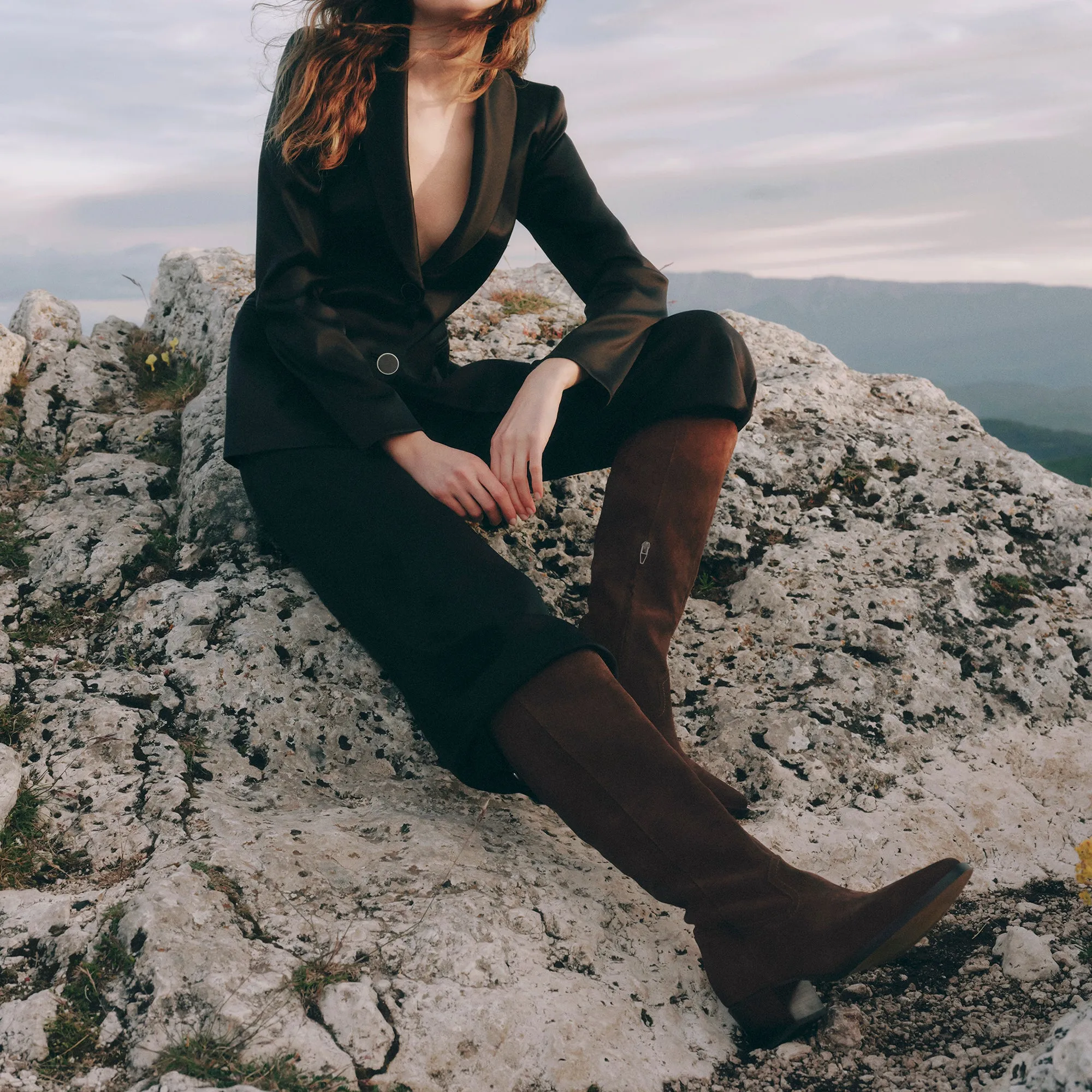 VIRONA H2O BOOTS DK BROWN SUEDE sold by Dolce Vita product image thumbnail 4