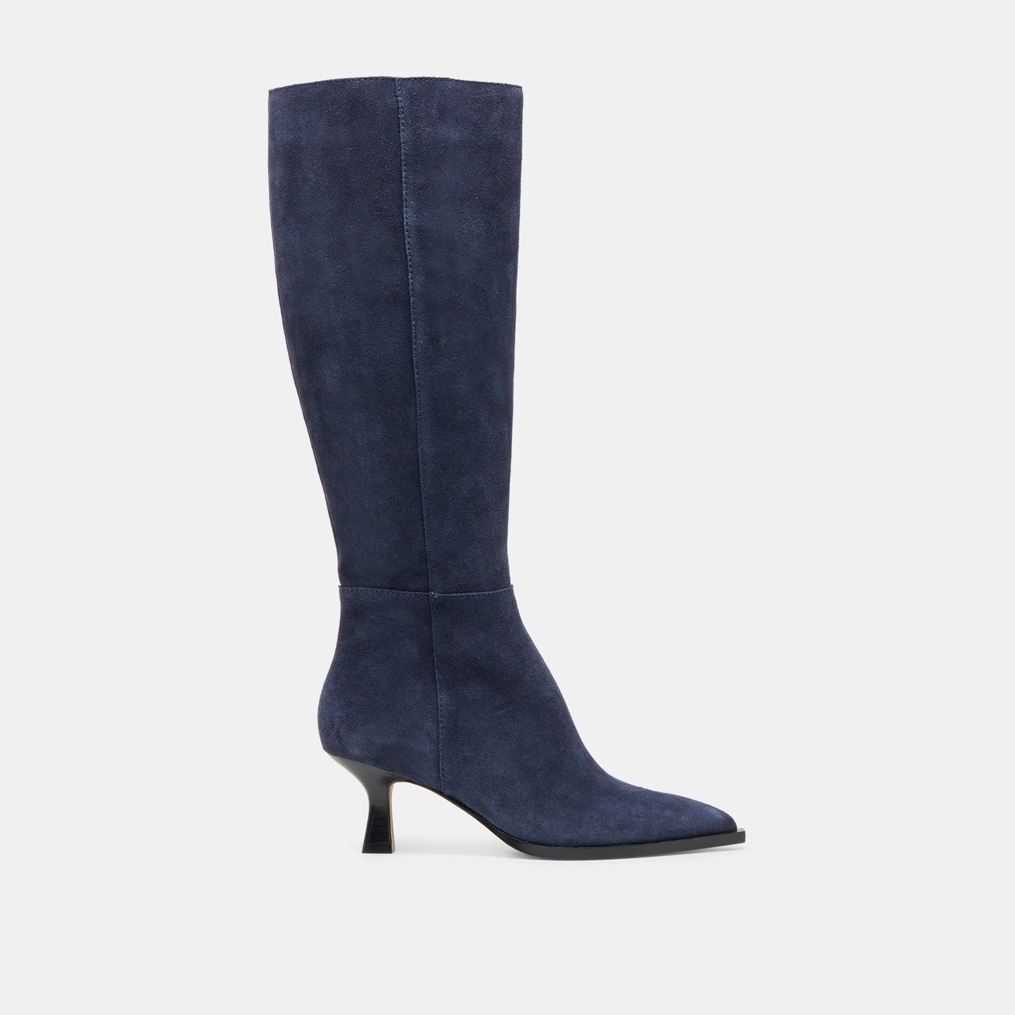 AUGGIE BOOTS NAVY SUEDE sold by Dolce Vita