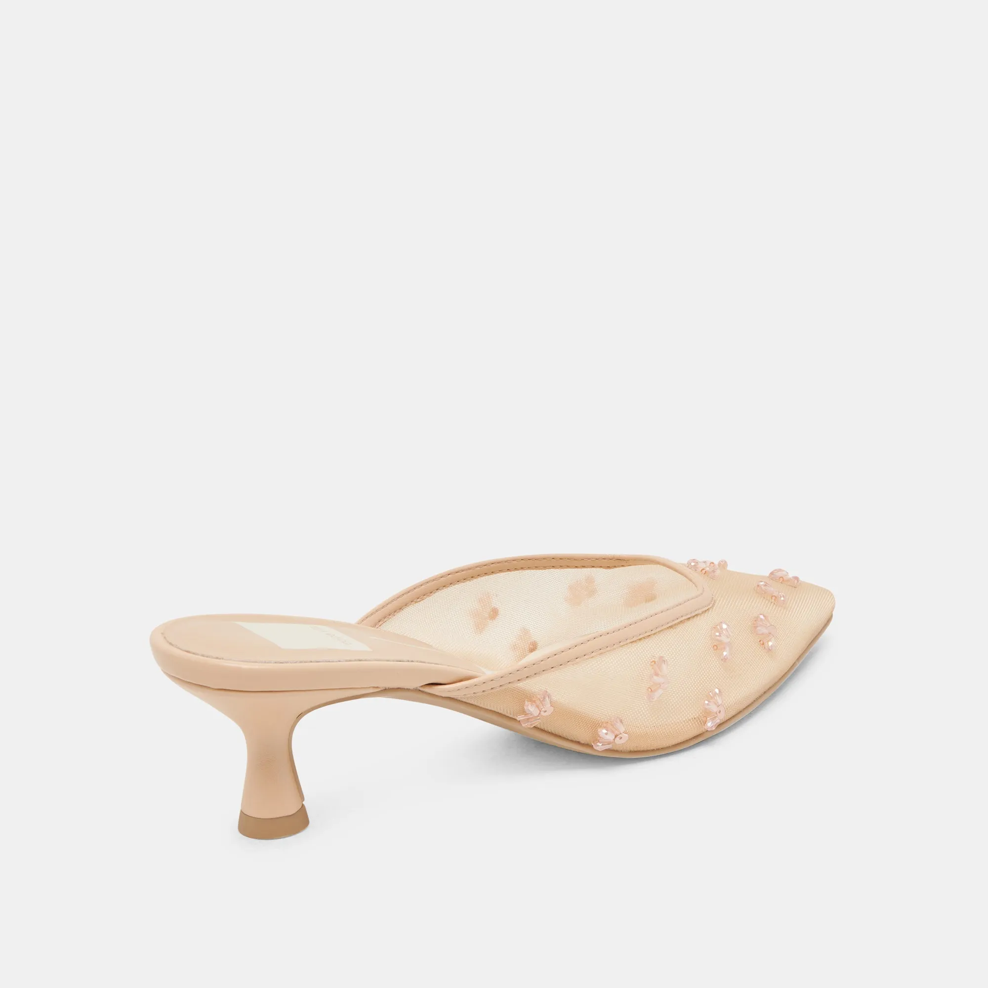 CLARA WIDE HEELS FRENCH VANILLA MESH sold by Dolce Vita product image thumbnail 3