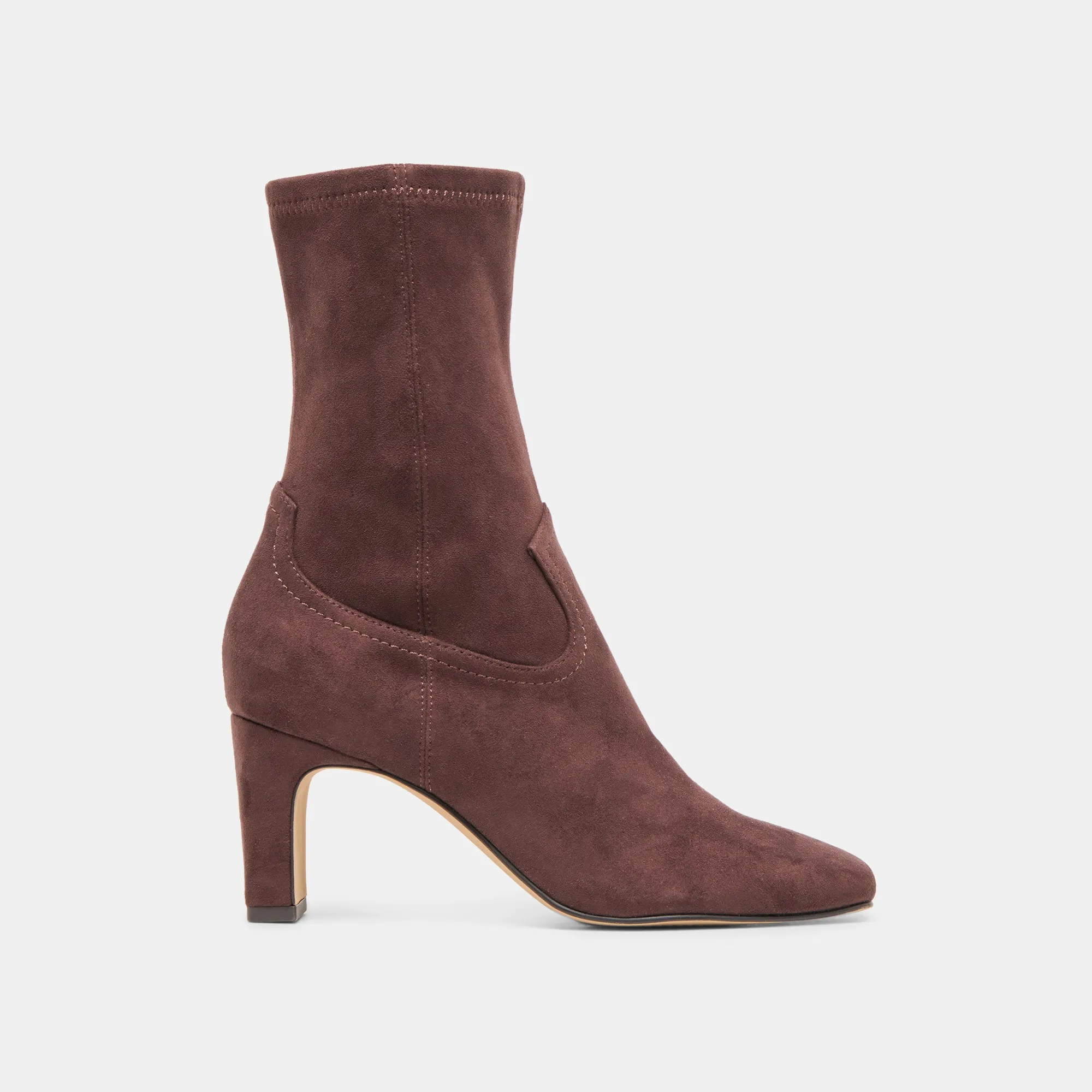 ROAN BOOTS MAHOGANY STELLA SUEDE sold by Dolce Vita